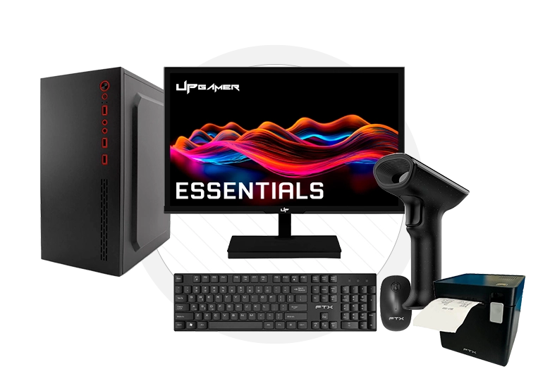 Kit Facturación PC + Impresora Térmica y Lector de Código de Barras